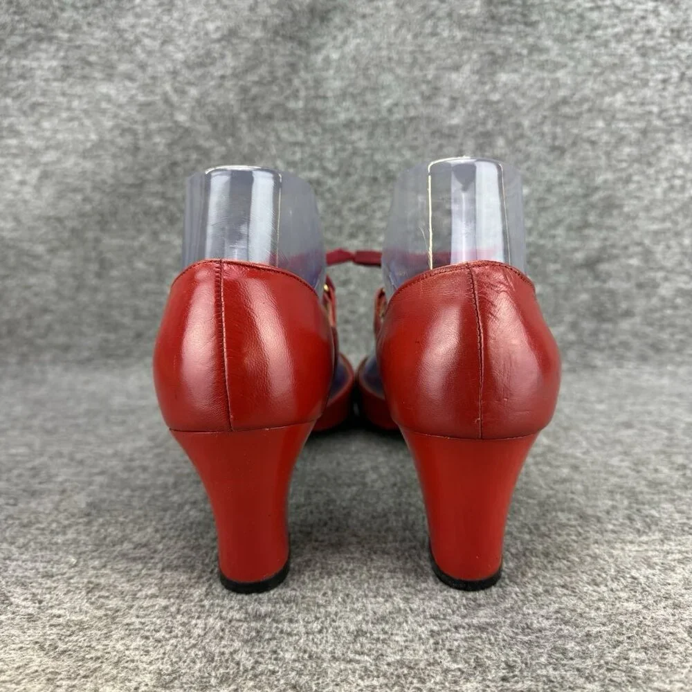 ✅Women’s 8B/2A VTG 60s/70's Fashion Craft D’Orsay Heel Pumps ✅Collectors Display - Picture 9 of 13